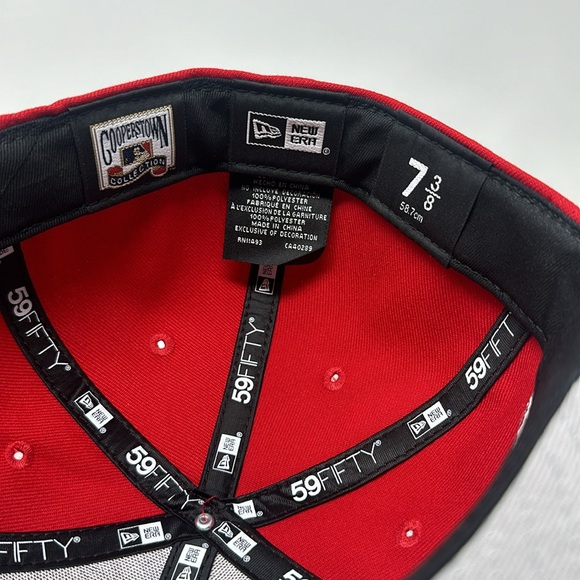 Pro Image Sports Seattle Mariners Red/Black Fitted Hat Size 7 3/8 - Picture 7 of 7